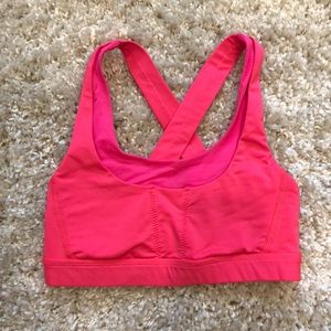 Lululemon Run Stuff Your Bra III Bright Pink 4